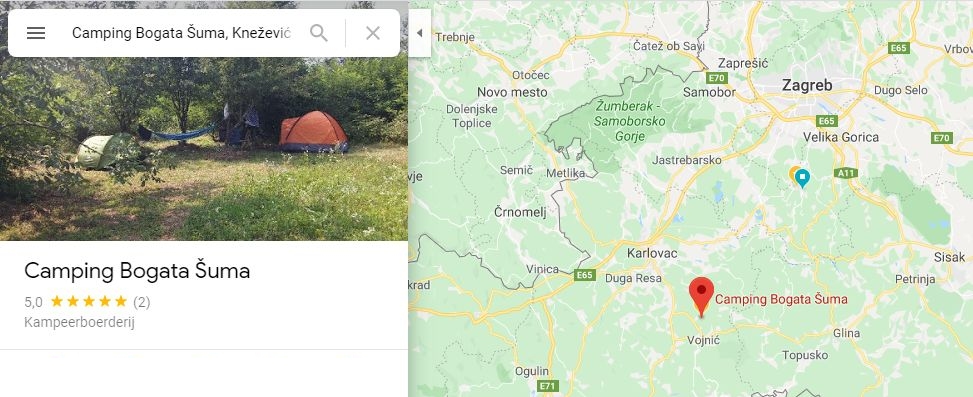 Find us in Google maps